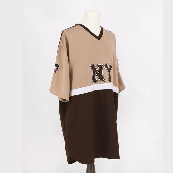 NEW YORK BLACK YANKEES NLBM Baseball Jersey #13 Brown Size XXXL - Picture 3 of 12
